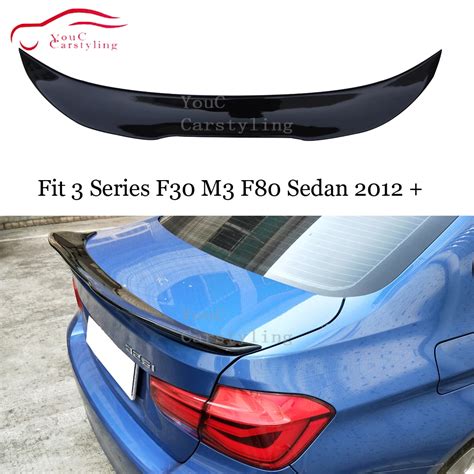 F30 Rear Spoiler Wing Psm Style For Bmw 3 Series F30 M3 F80 4 Door