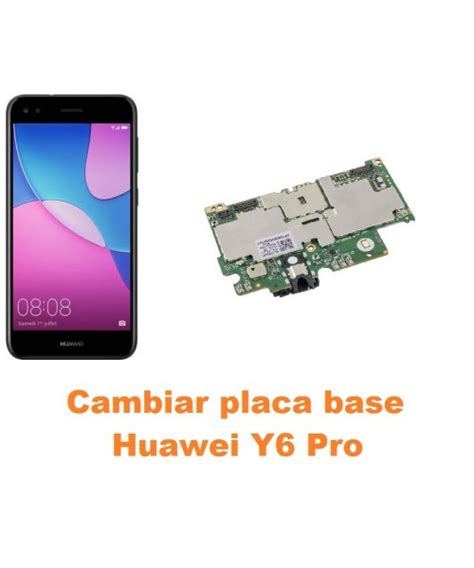 Cambiar Placa Base Huawei Y6 Pro Reparación de Móvil Madrid