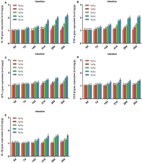 Serum Cytokine Expression Il 10 A Tnf α B Ifn γ C Tgf β D