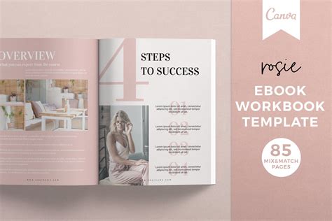 Ebook Workbook Canva Template Templates And Themes Creative Market