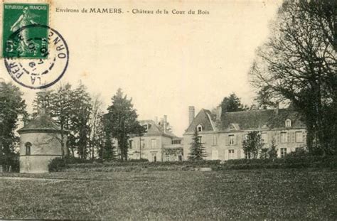 CARTE SAINT REMY DES MONTS Château de la Cour des Bois EUR 2 99