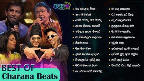 Top Sinhala Songs Collection Best Of Charana Beats Shirley