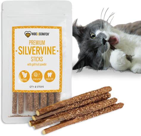 Amazon Wolover Silvervine Sticks For Cats Natural Catnip Sticks