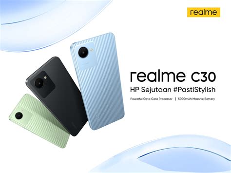 Realme C30 Resmi Hadir di Indonesia, Harganya Cuma Rp1,5 Juta