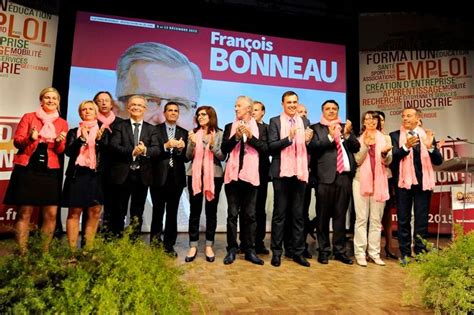 François Bonneau PS lance sa campagne des Régionales 2015 devant cinq