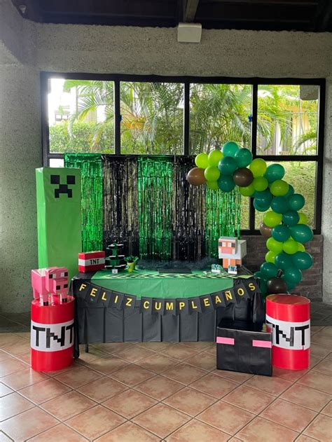 Diy Minecraft Birthday Party Diy Minecraft Birthday Party Minecraft