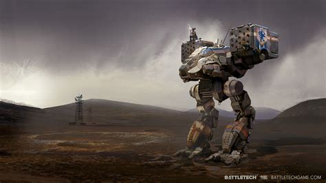 K Giant Robot Battletech Hd Wallpaper