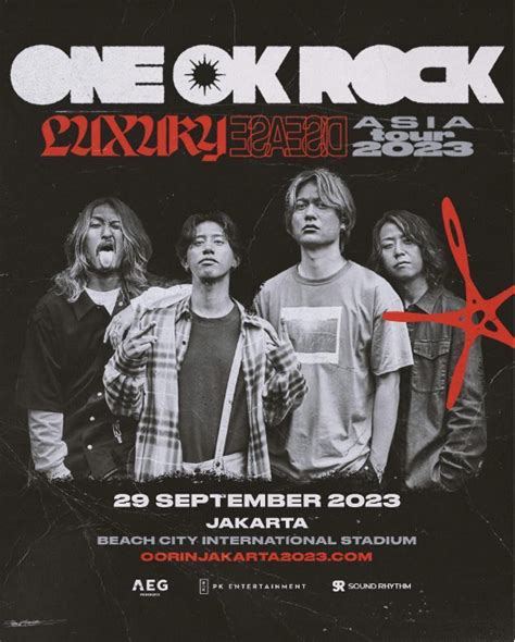 Broadcastmagz One Ok Rock Luxury Disease Asia Tour Siap Digelar Di