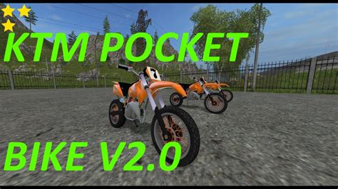 Mod Vorstellung Farming Simulator Ls Ktm Pocket Bike V Youtube