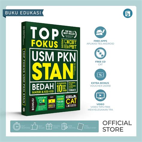 Jual Buku Stan Top Fokus Usm Pkn Stan Shopee Indonesia