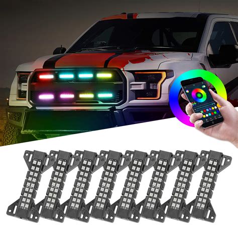 Buy Nirider Rgb Led Grille Light Kit Raptor Lights Strobe Lights