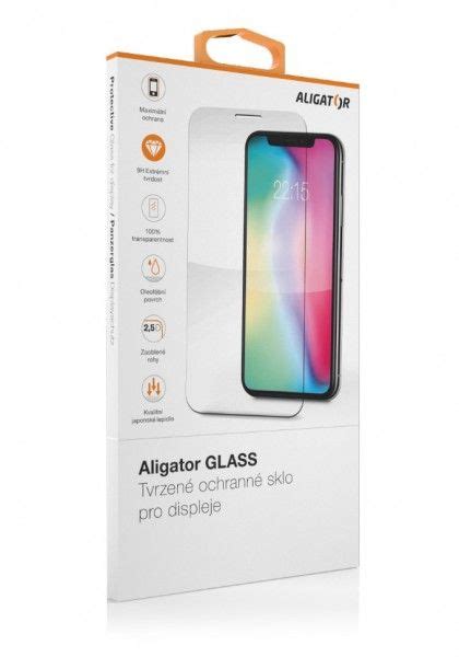 Ochranné tvrzené sklo ALIGATOR Motorola Moto E40