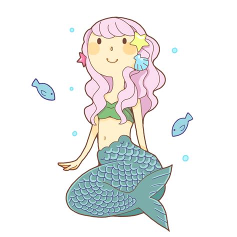 人魚 無料イラスト素材｜素材ラボ