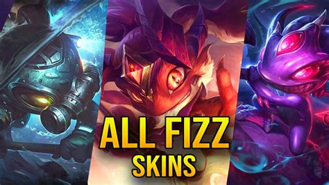 All Fizz Skins Reviews Spotlights In League Of Legends Youtube