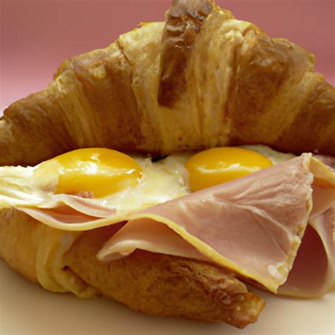 Croissants Au Jambon Et Aux Oeufs Basilic Me