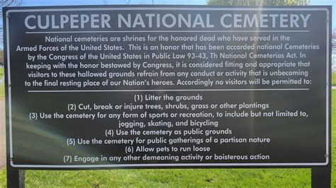 Culpeper National Cemetery in Culpeper, Virginia - Find a Grave Cemetery