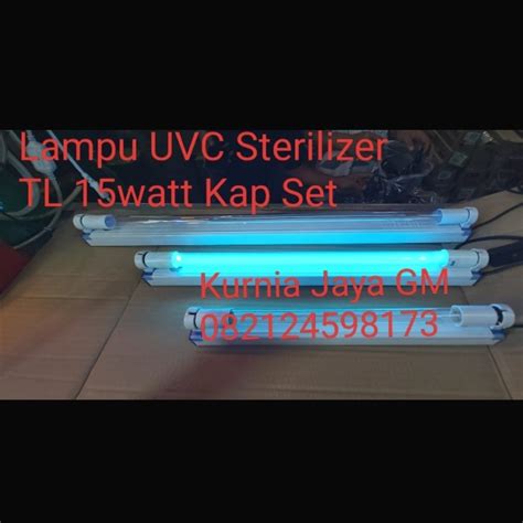 Jual Lampu Uvc Sterilizer Watt T Uv Germicidal Disinfectan Kap