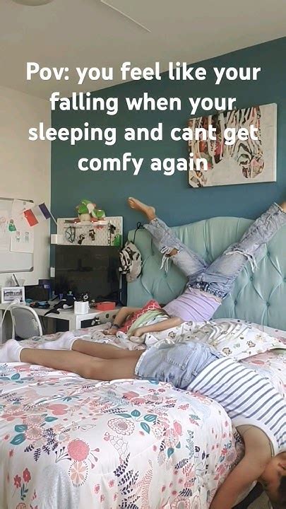 Pov Your Falling In Your Sleep But Cant Get To Your Comfy Spot Again Relateble Funny