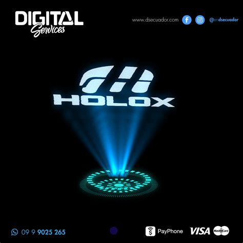 Proyector holográfico Diseno Web e Imprenta