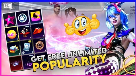 Get Unlimited Free Popularity In Bgmi How To Win Popularity Battle