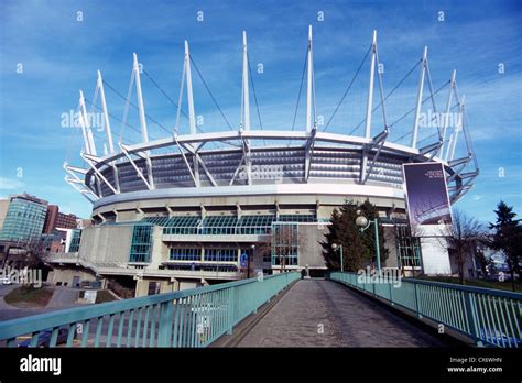 Bc Place Stadium Vancouver Bc British Columbia Canada New Stock