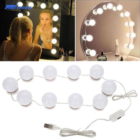 Jual One K Lampu Led Meja Rias Make Up Lampu Kaca Rias Vanity Mirror