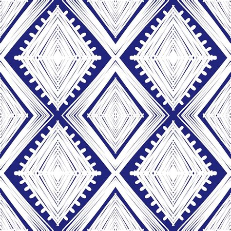 Premium Photo Ikat Geometric Folklore Ornament Tribal Ethnic Texture