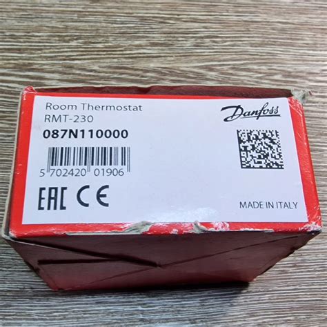 Danfoss Room Thermostat Rmt230 087n1100 Brand New 5702420019062 Ebay