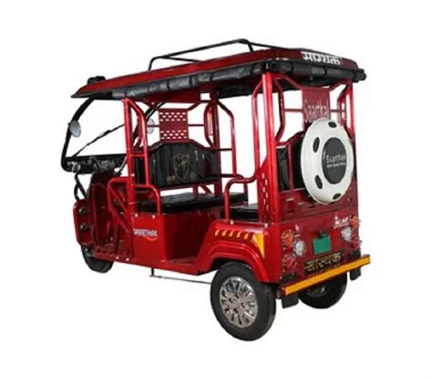 Sarthak Saarthak Red Battery Operated Rickshaw Vehicle Capacity