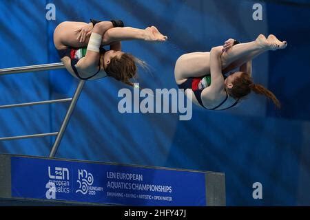 Budapest Hungary May Maia Biginelli Of Italy And Elettra Neroni