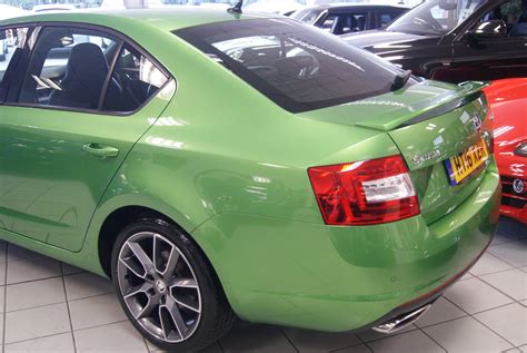 Used Skoda Octavia Vrs Tsi Rallye Green Metallic Hatchback