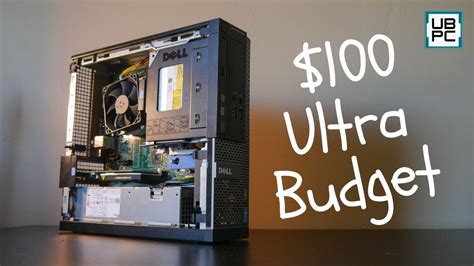 An Ultra Budget Gaming Pc Youtube