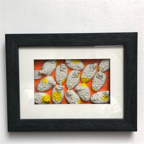 Jenny Chan Samurai Hair Bun Porcelain Wall Art Catawiki