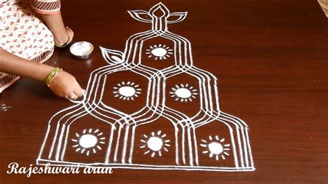 Ratham Muggulu Designs For Sankranthi 2018 Simple Ratham Kolam For