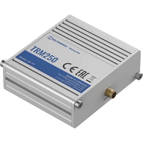 Teltonika Trm Industrial Cellular Modem With Multiple Lpwan