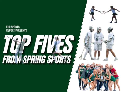 FHC Sports Report FHC Sports Report Presents Top Fives From Spring