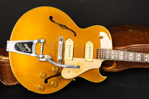 1953 Gibson Es 295 All Gold Guitarpoint