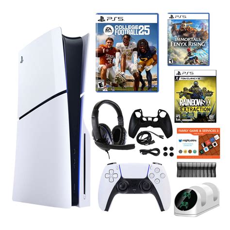 Playstation 5 Slim Bundle with Games Dock, and Accessories Kit ...