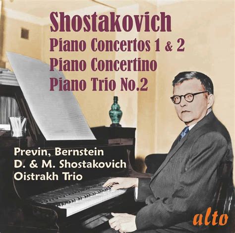 Shostakovich Piano Concertos Concertino Piano Trio No Listen Now