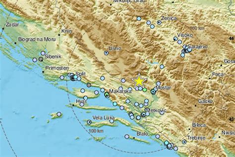 Potres Magnitude Zatresao Bih Osjetio Se I Na Dubrova Kom