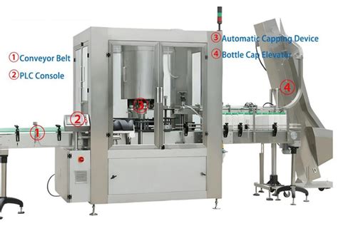 Automatic 6 Head Rotary Capping Machine Vkpak