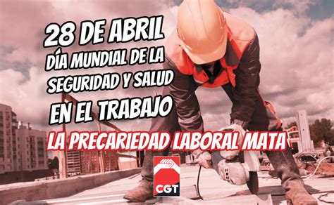 CGT denuncia que ante la siniestralidad laboral no somos números