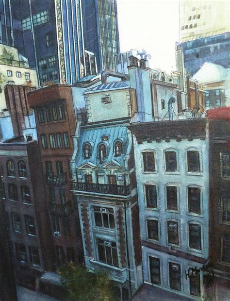 New York City Iv Painting By Henrieta Maneva Pixels