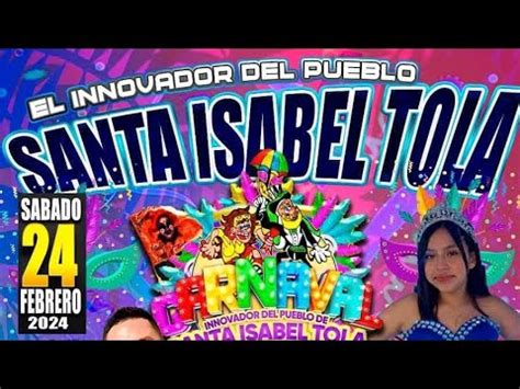 SONIDO PANCHO CARNAVAL SANTA ISABEL TOLA 2024 YouTube