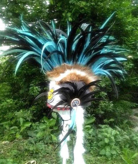 Indian Mohawk Headdress Inspired By Native American Handmade