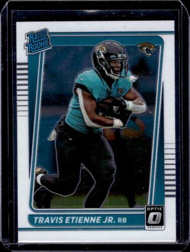 Panini Donruss Optic Travis Etienne Jr Rated Rookie Jaguars