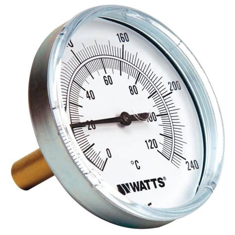 Watts 1 2 Lead Free Pressure Temp Gauge 0 To 50 PSI HD Supply