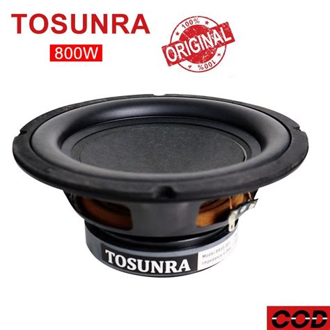 TOSUNRA 8 Inches Instrumental Speaker Amplifier 800W 4 Ohms Modified