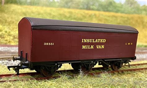 Swansea Railway Modellers Group Lms Wheel Insulated Milk Van