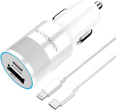 Apple Mfi Certified Ainope 54w Fast Car Charger Iphone Miniandmetal Usb C Adapter